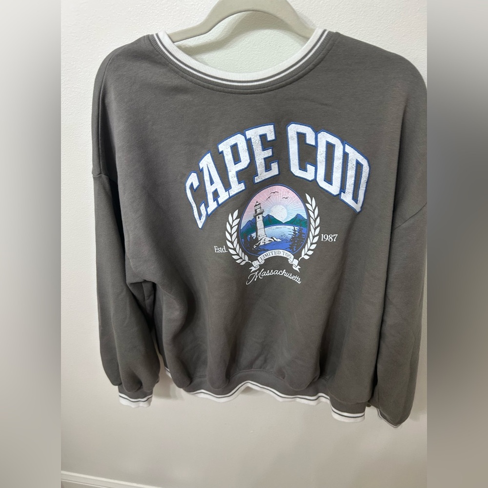 Limited too fleece sweatshirt size large